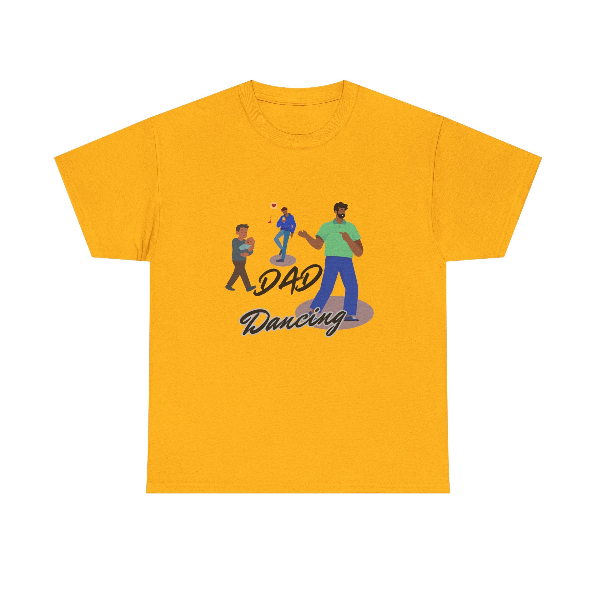 Dad Dancing Tee | Dancing Fathers Illustration, Family Dance Shirt