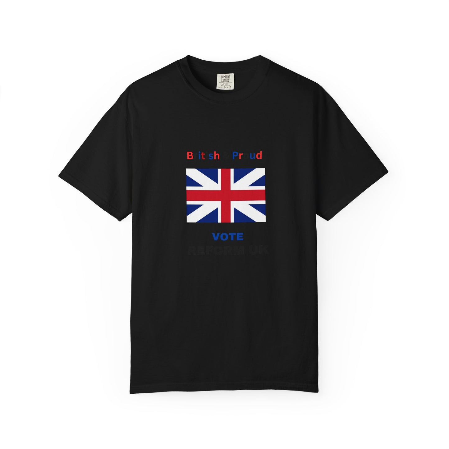 Graphic T-Shirt Vote Reform UK Unisex Tee