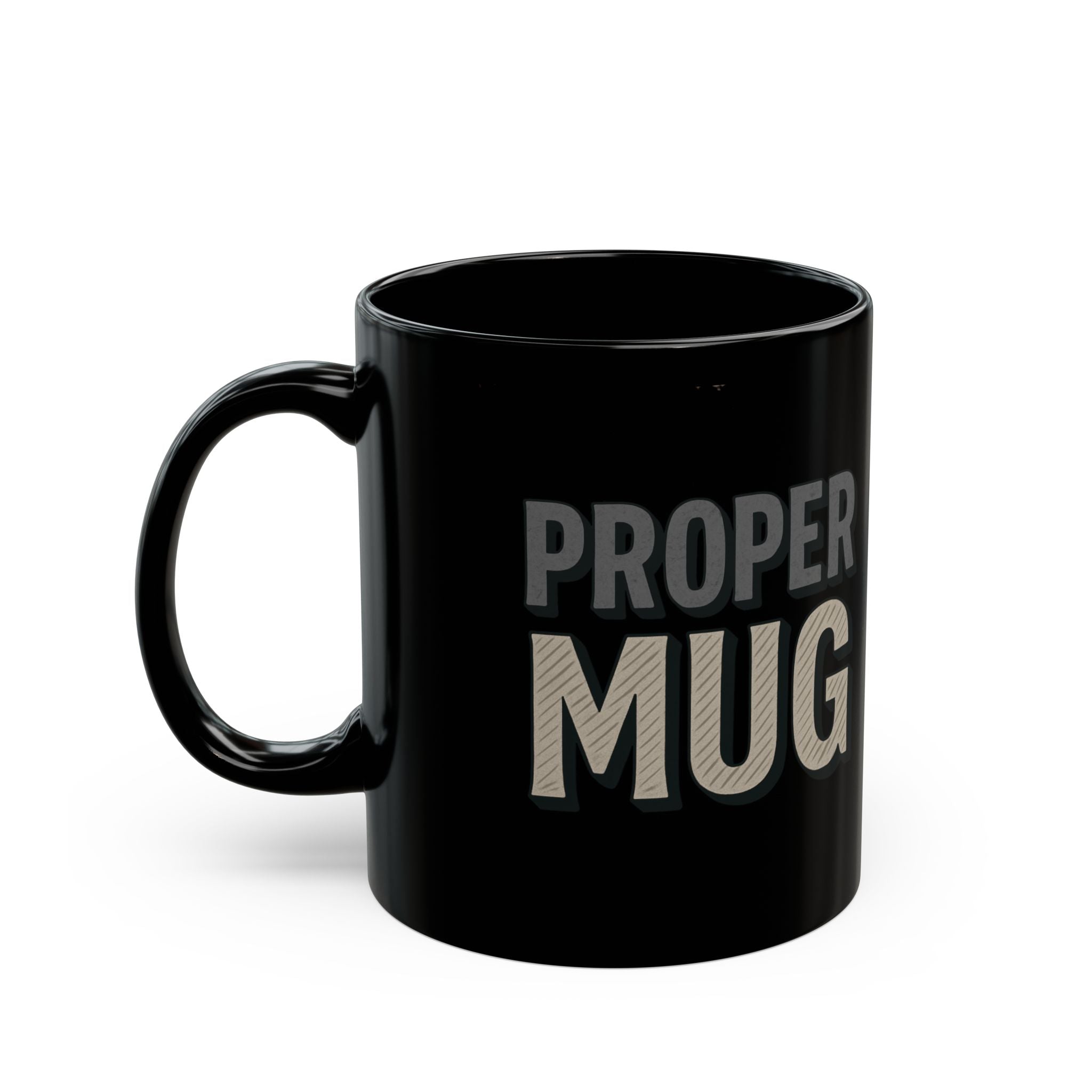 Proper Mug black ceramic | 11oz 15oz