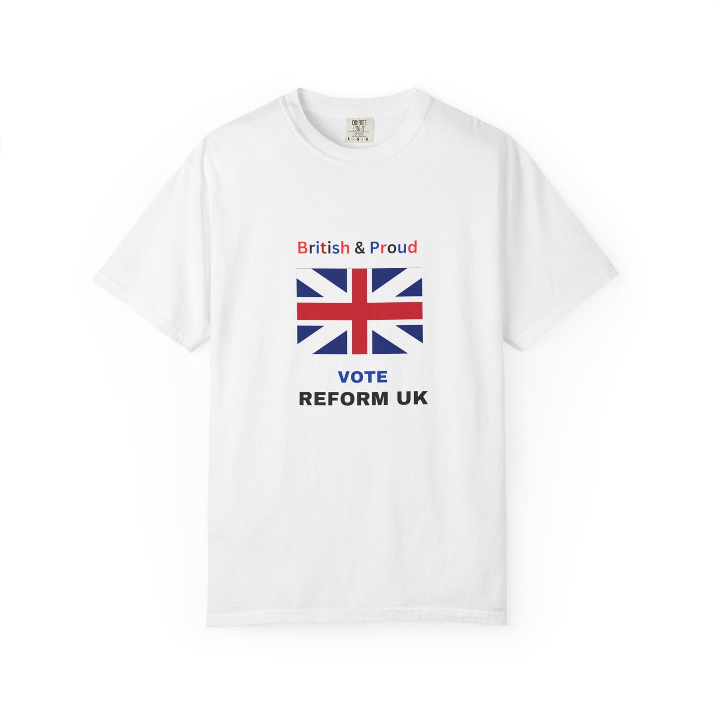 Graphic T-Shirt Vote Reform UK Unisex Tee