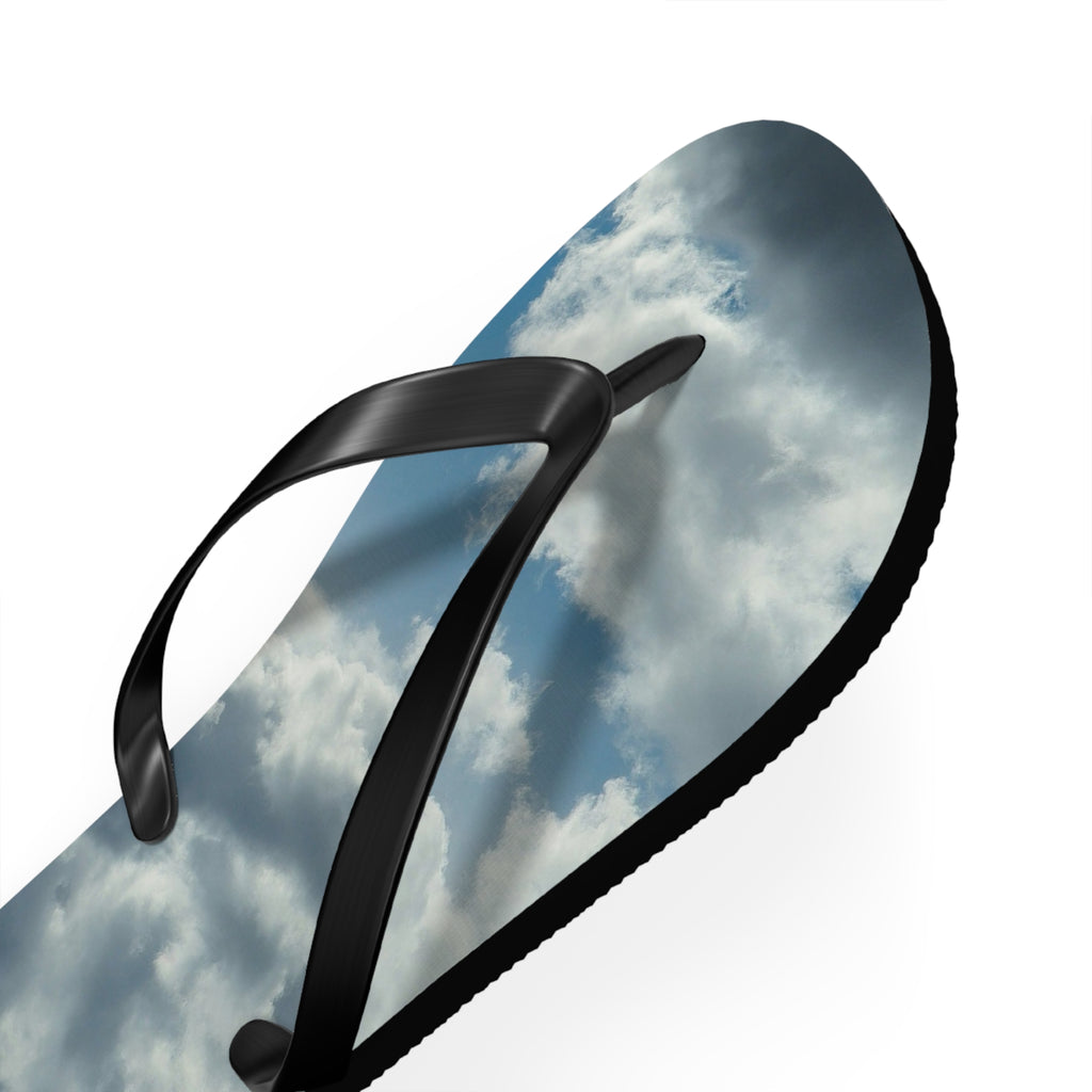Cloud Sky Flip Flops – Stormy Sky Beach Sandals