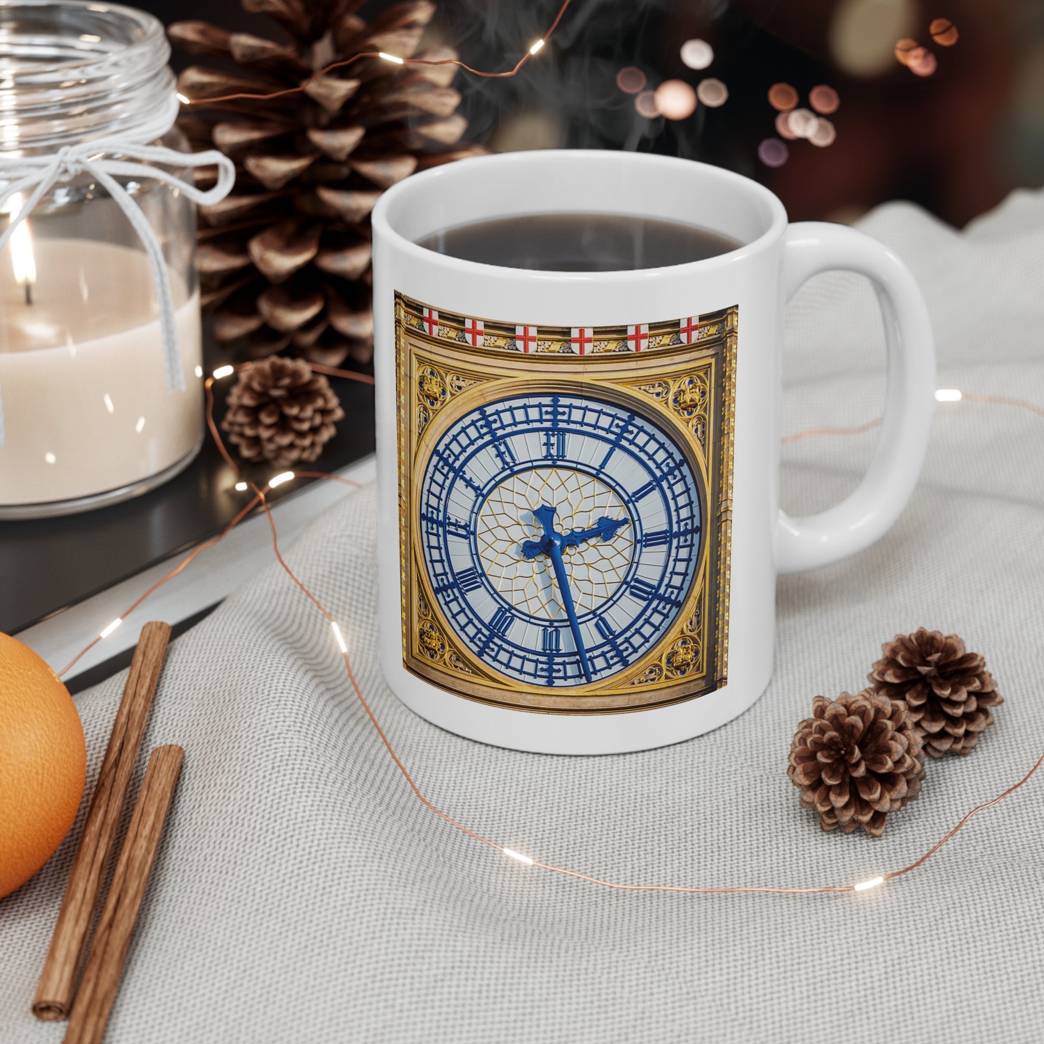 Big Ben Clock Face Mug | London Landmark Tea & Coffee Cup