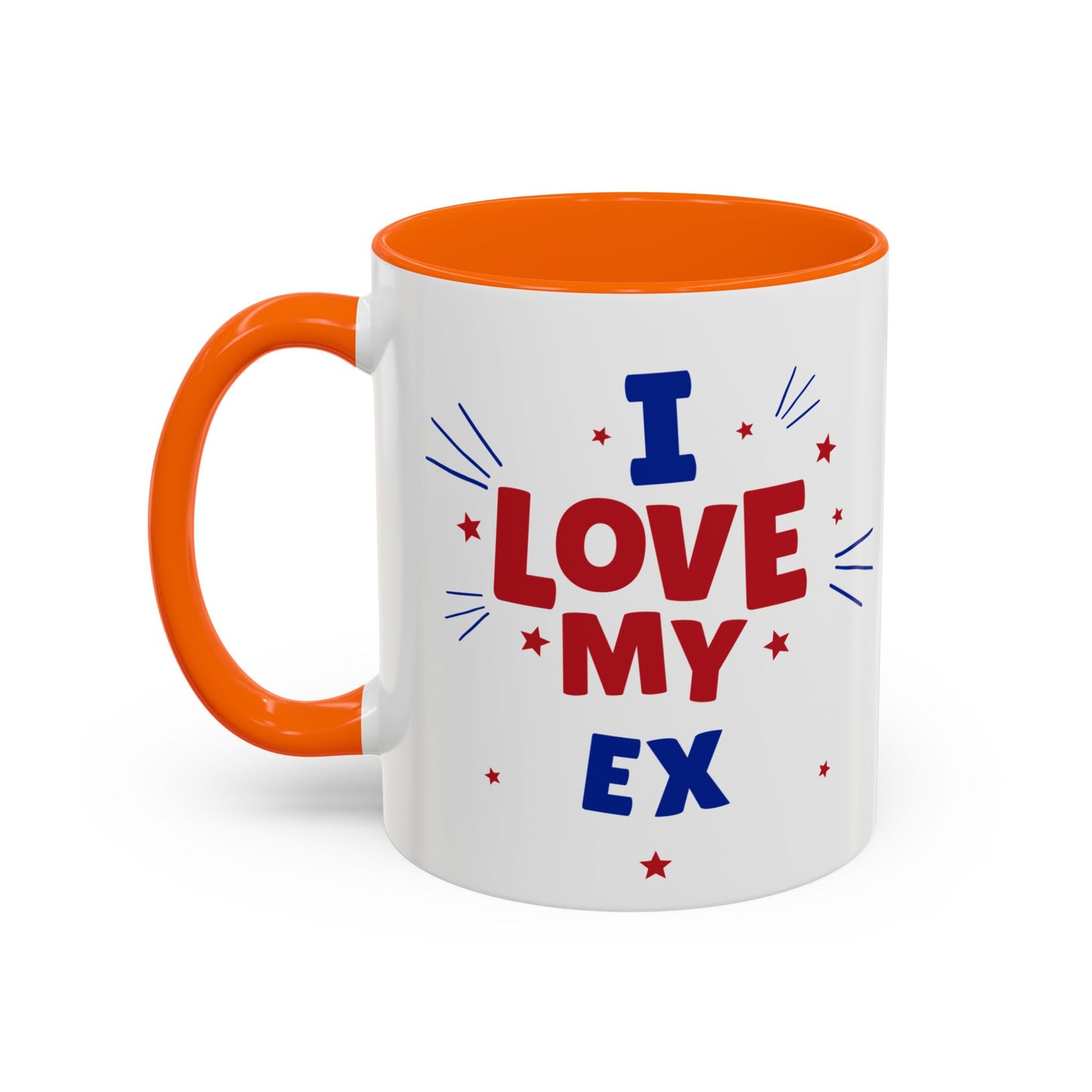 Mug - I Love my Ex Accent Coffee Mug