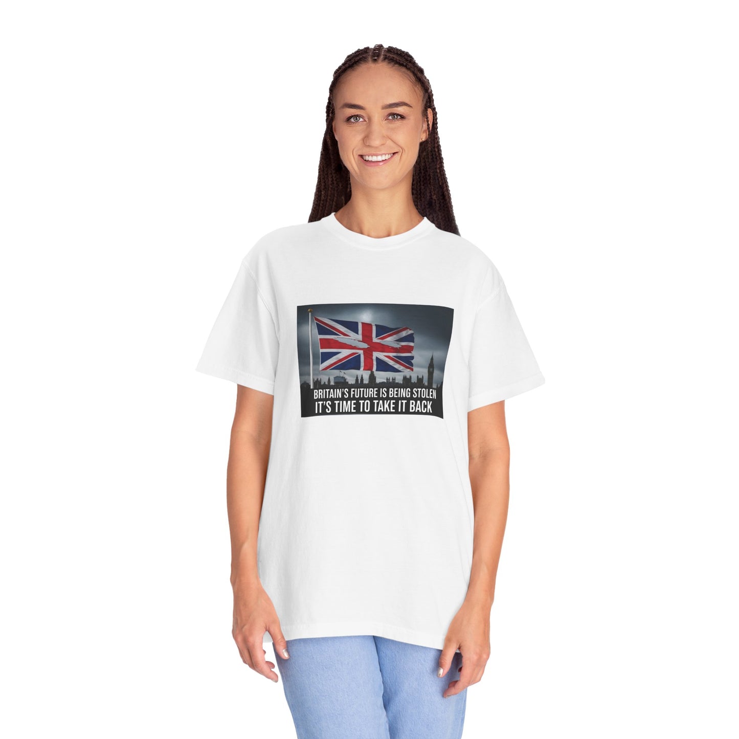 Time to get our country back, Patriotic Unisex T-Shirt - Britain’s Future Design, Casual Wear, Gift for Activists, Statement Shirt, Independence Day Tee