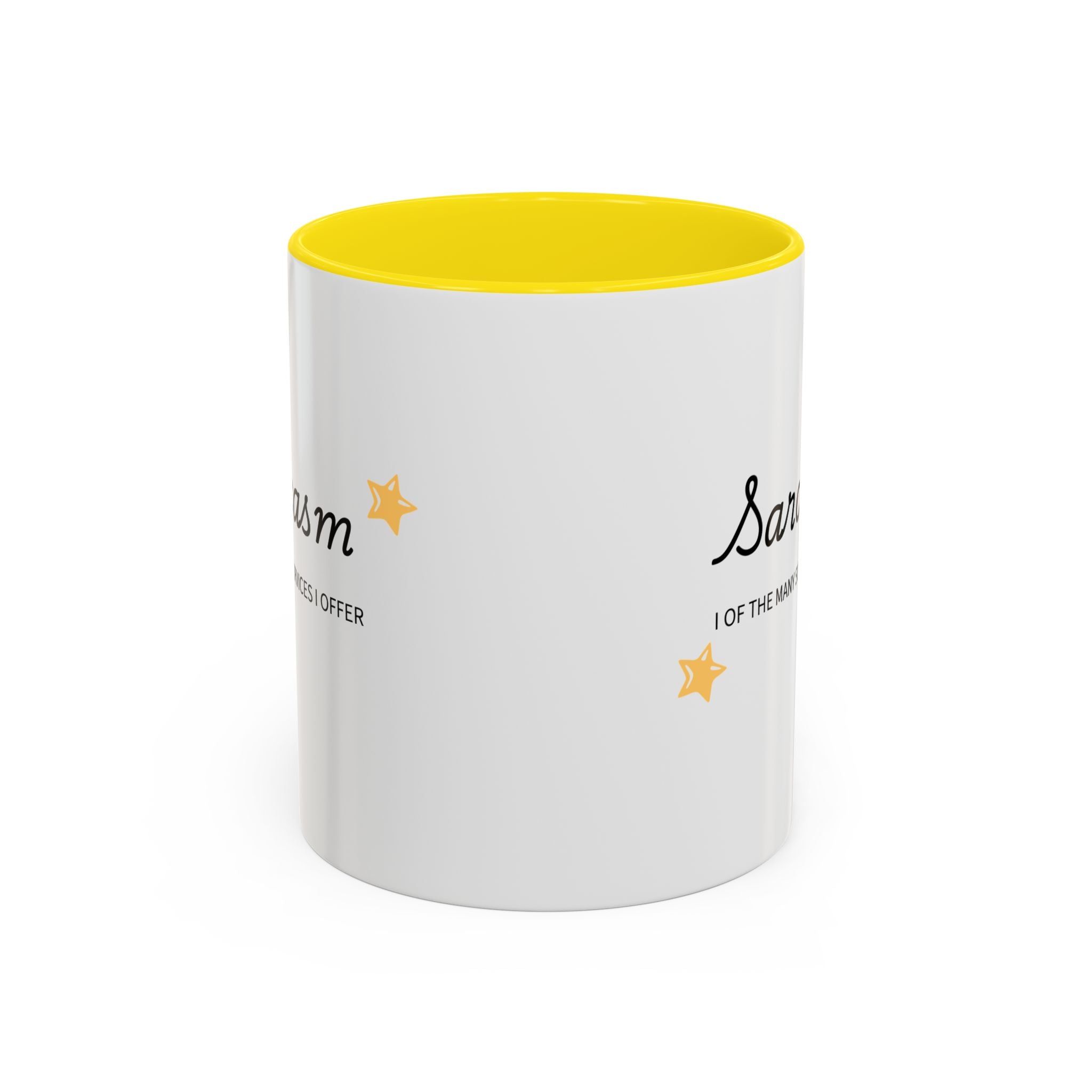Sarcasm one of the Many Services I Offer Mug | Accent Coffee Mug