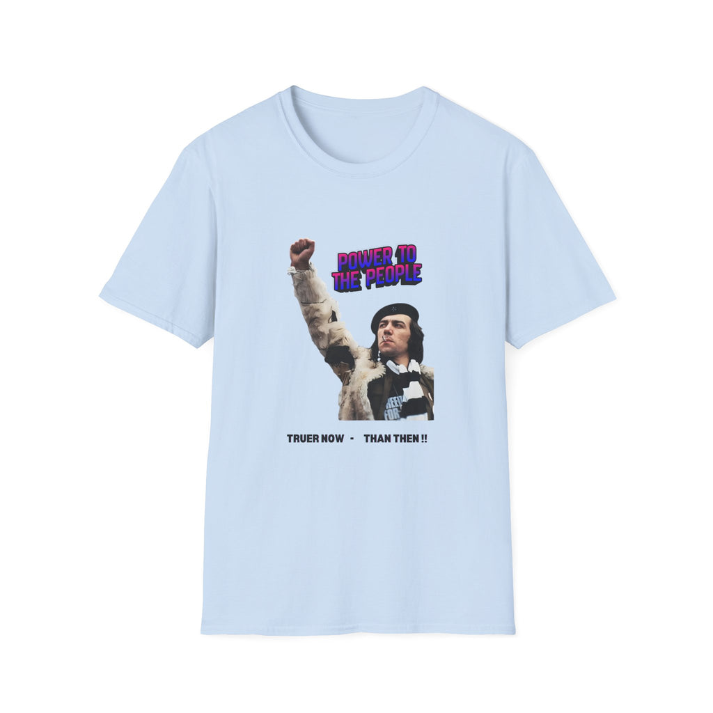 Power to the People T-Shirt | Raised Fist Protest Graphic