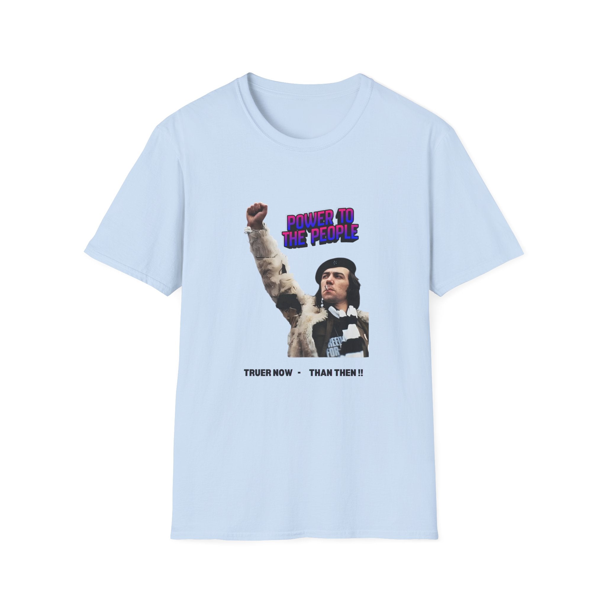 Power to the People T-Shirt | Raised Fist Protest Graphic