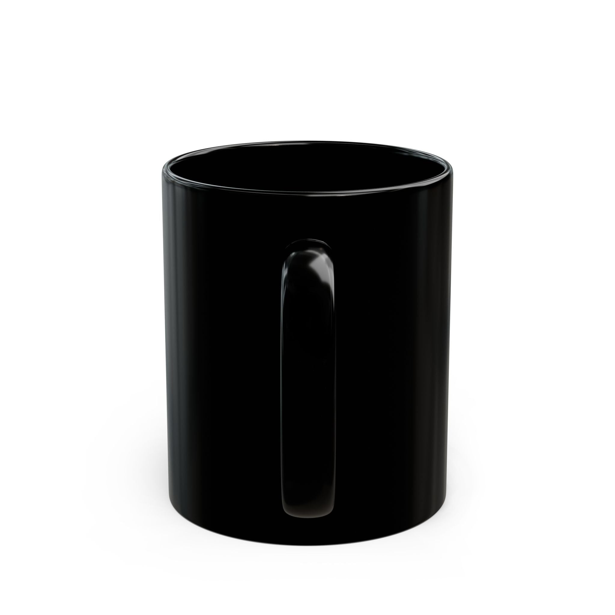 Just because you are offended Quote Mug | Black Ceramic Coffee Cup