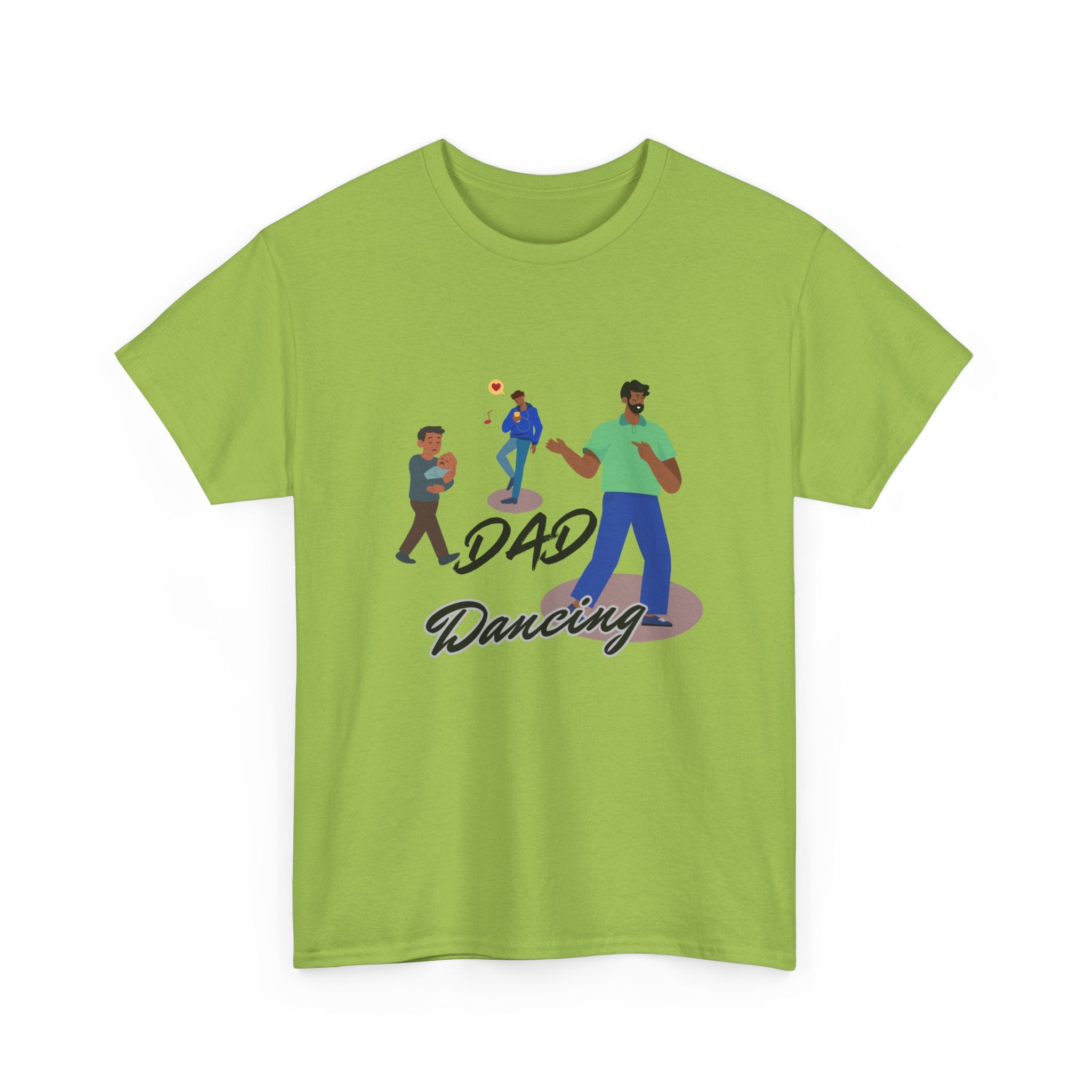 Dad Dancing Tee | Dancing Fathers Illustration, Family Dance Shirt