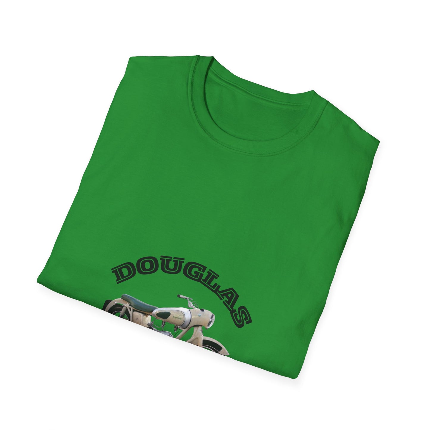 Douglas Dragonfly Motorcycle Unisex Softstyle T-Shirt, Casual Tee, Gift for Bikers, Motorcycle Shirt, Unique Graphic Tee
