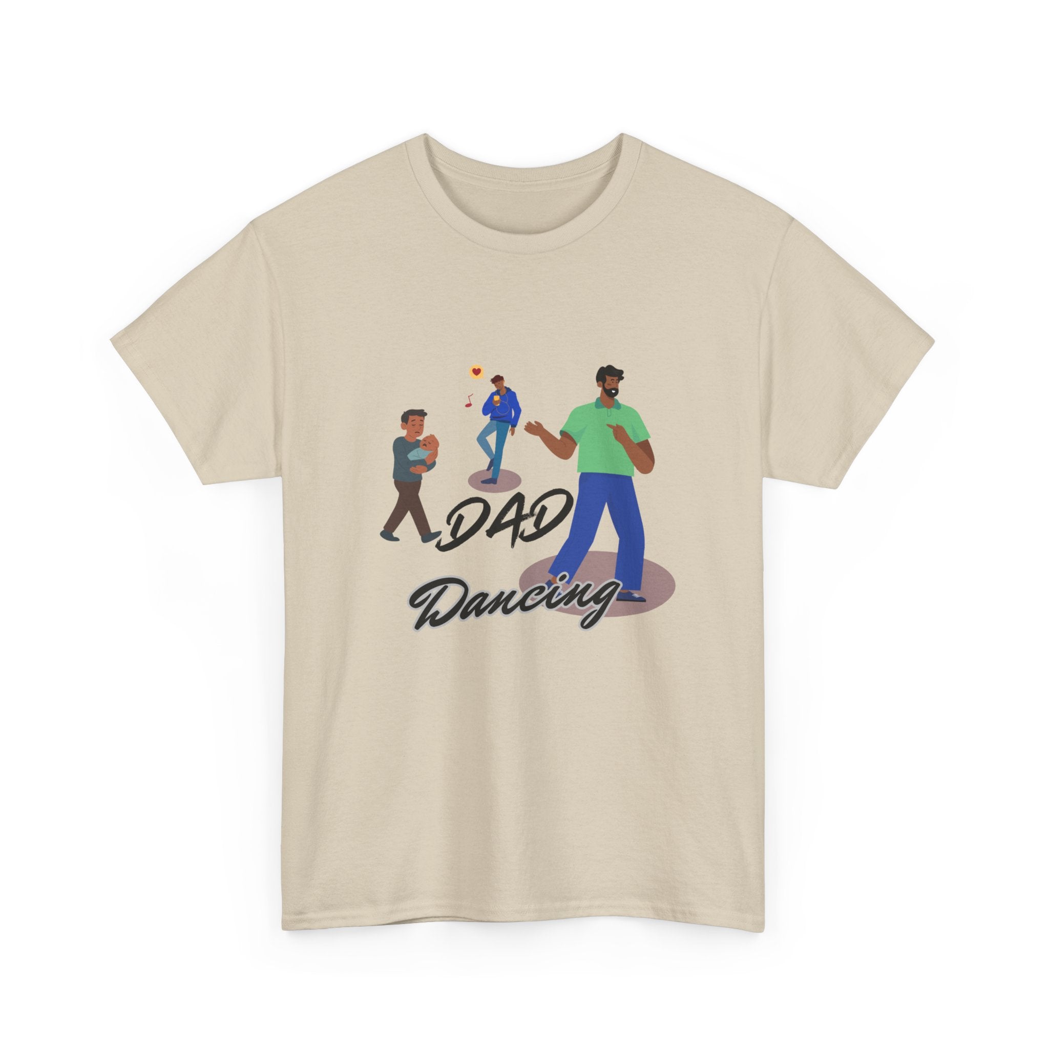 Dad Dancing Tee | Dancing Fathers Illustration, Family Dance Shirt