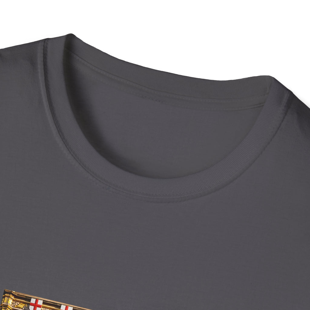 Big Ben Clock Face T-Shirt | London Landmark, Vintage Clock Illustration
