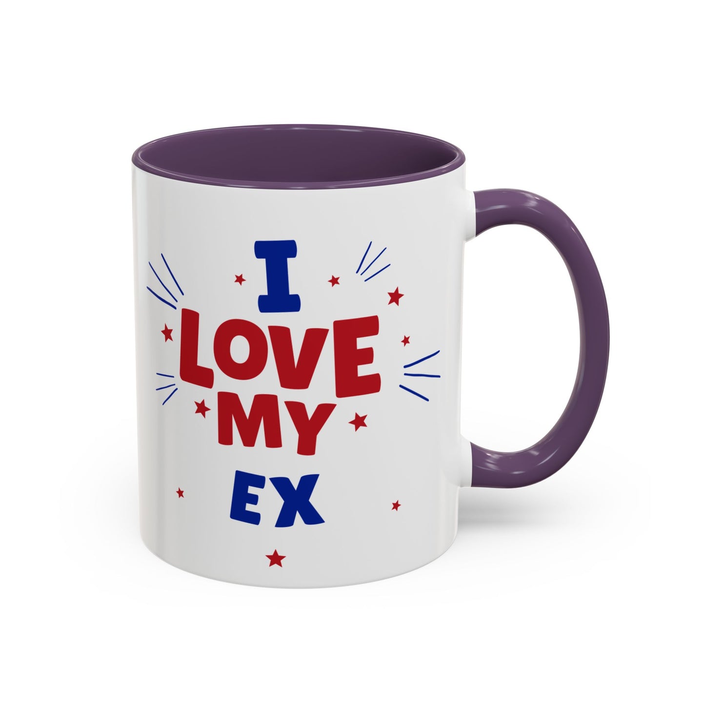 Mug - I Love my Ex Accent Coffee Mug
