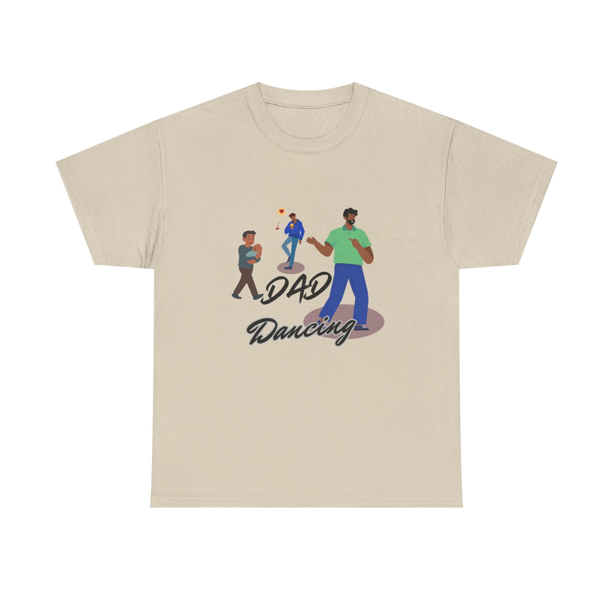 Dad Dancing Tee | Dancing Fathers Illustration, Family Dance Shirt