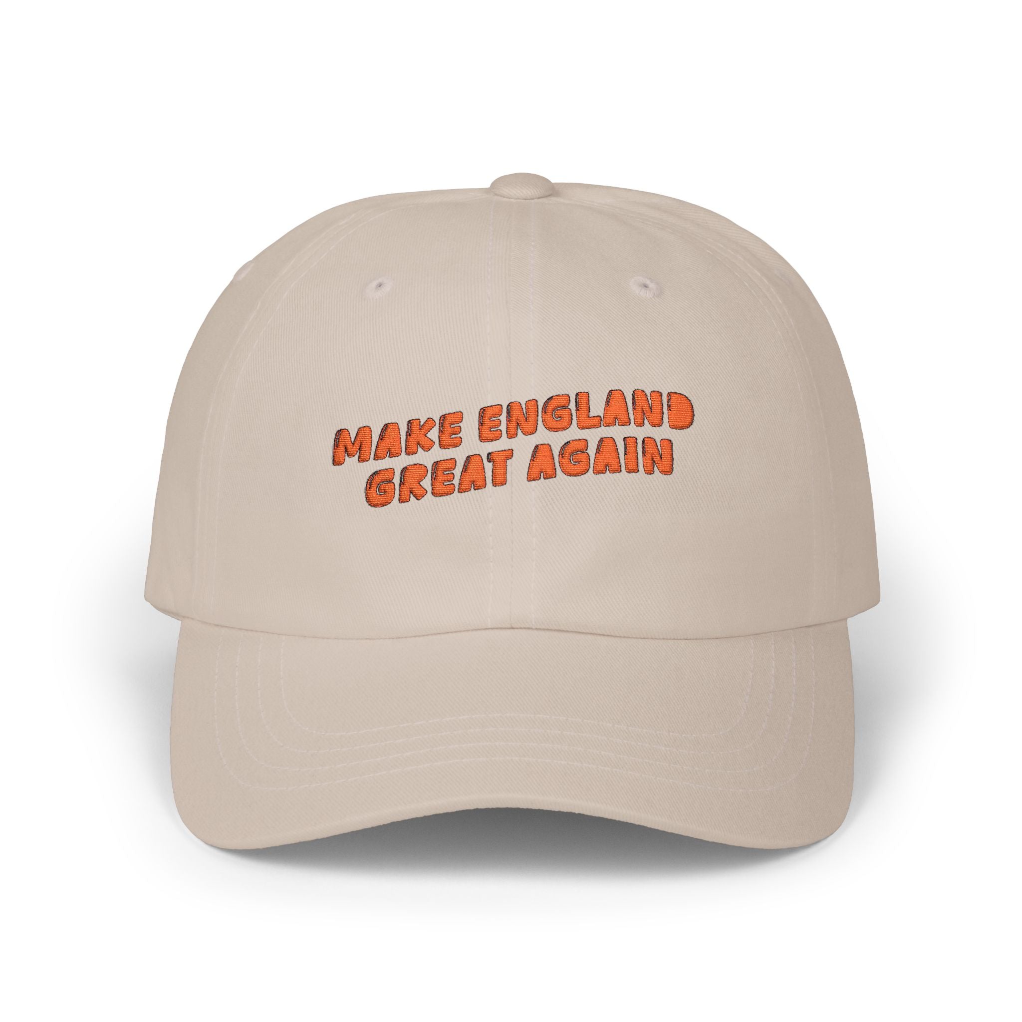 Make England Great Again Cap | Embroidered White Dad Hat | Patriotic England Hat | UK Pride Baseball Cap
