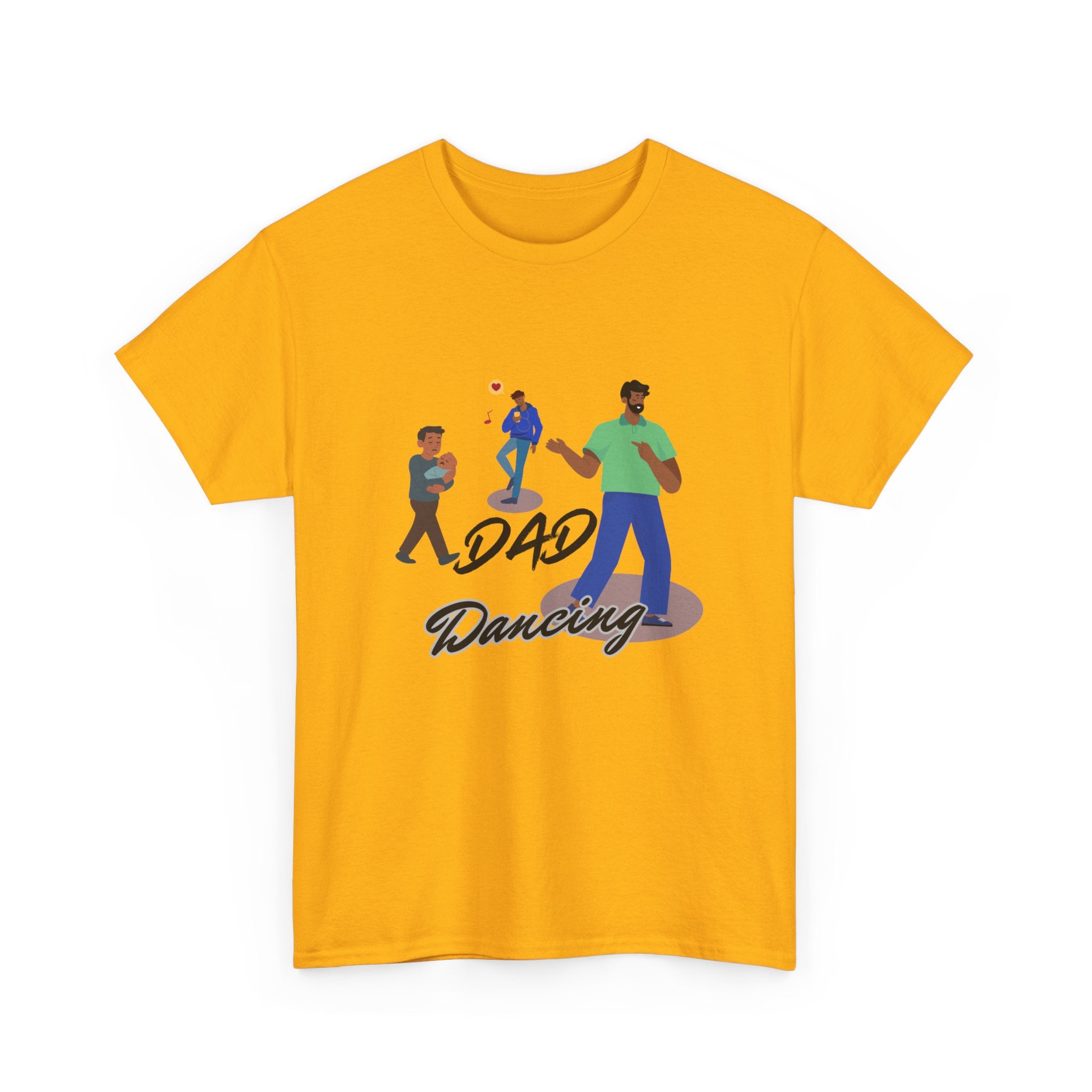 Dad Dancing Tee | Dancing Fathers Illustration, Family Dance Shirt