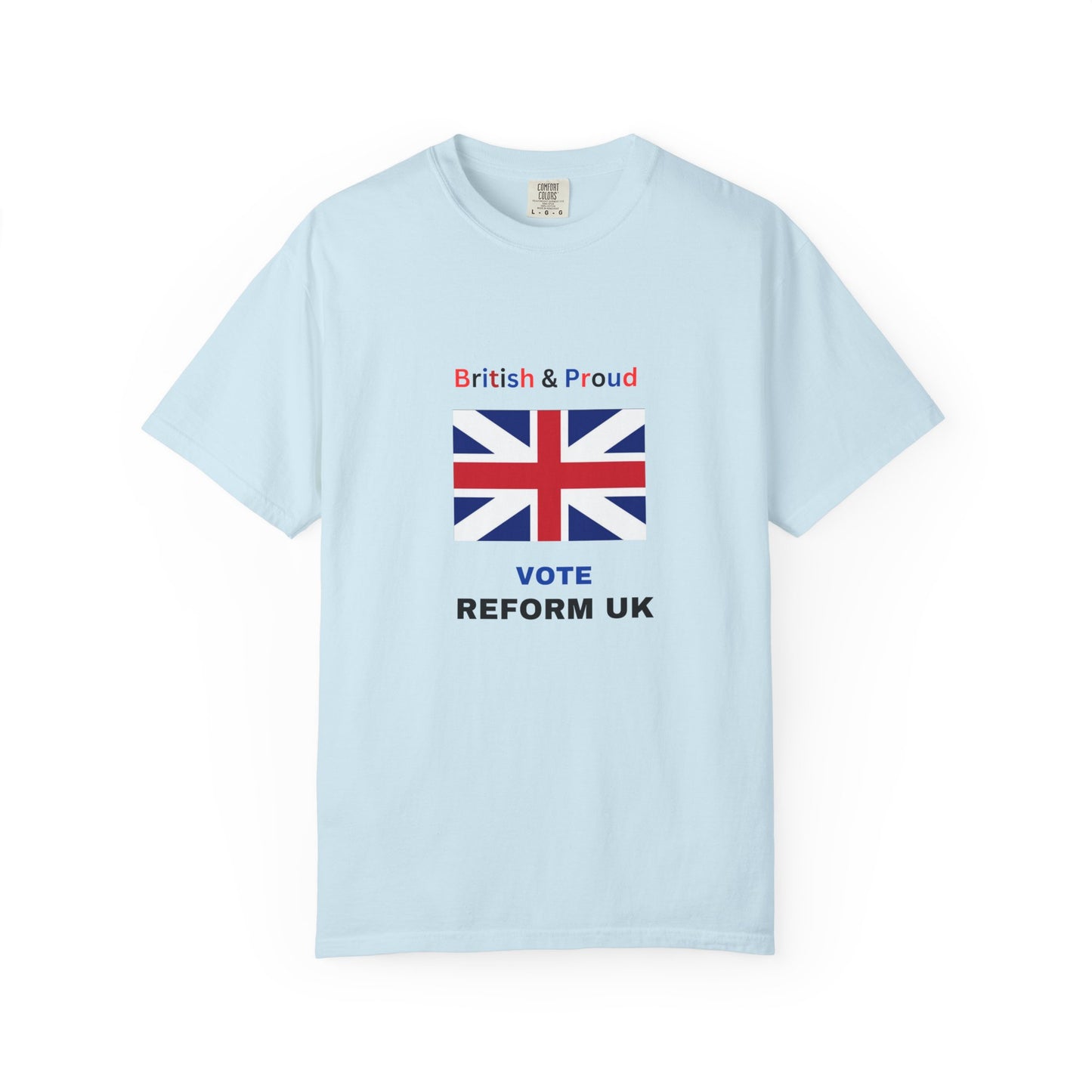 Graphic T-Shirt Vote Reform UK Unisex Tee