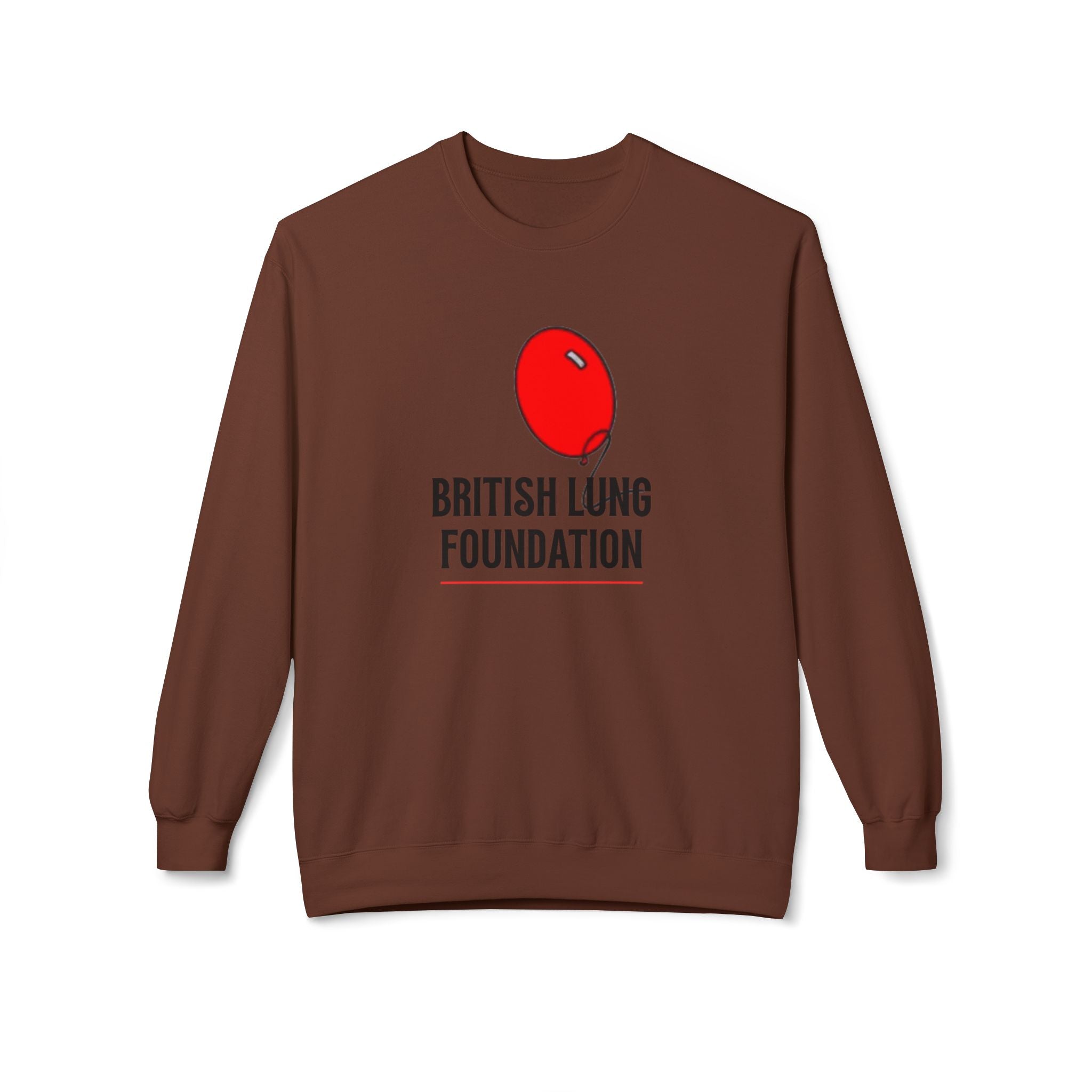 British Lung Foundation balloon logo Sweatshirt | charity lung health as worn by the late Princess Diana
