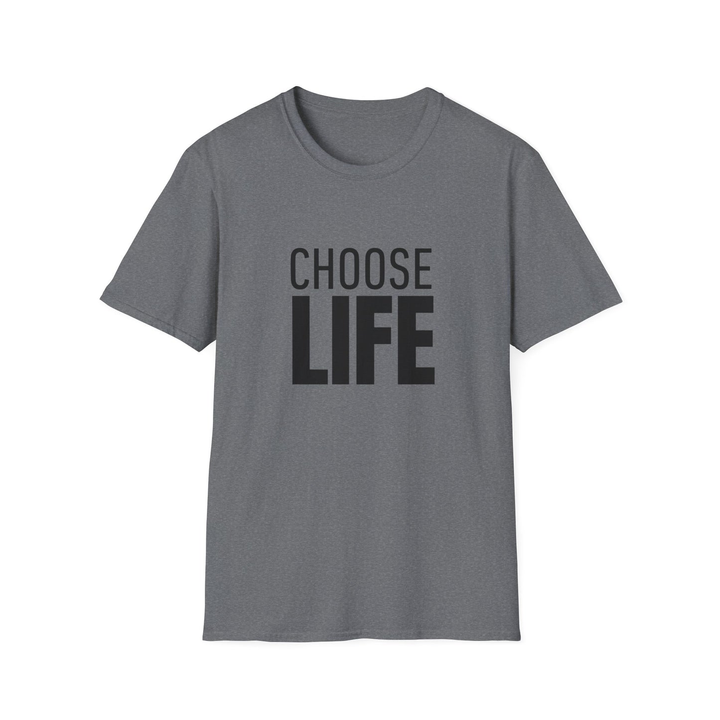 Choose Life George Micheal inspired -Unisex T-Shirt - Inspirational Fashion, Everyday Wear, Casual Gift, Motivational Quote, Gift for All Occasions