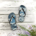 Cloud Sky Flip Flops – Stormy Sky Beach Sandals