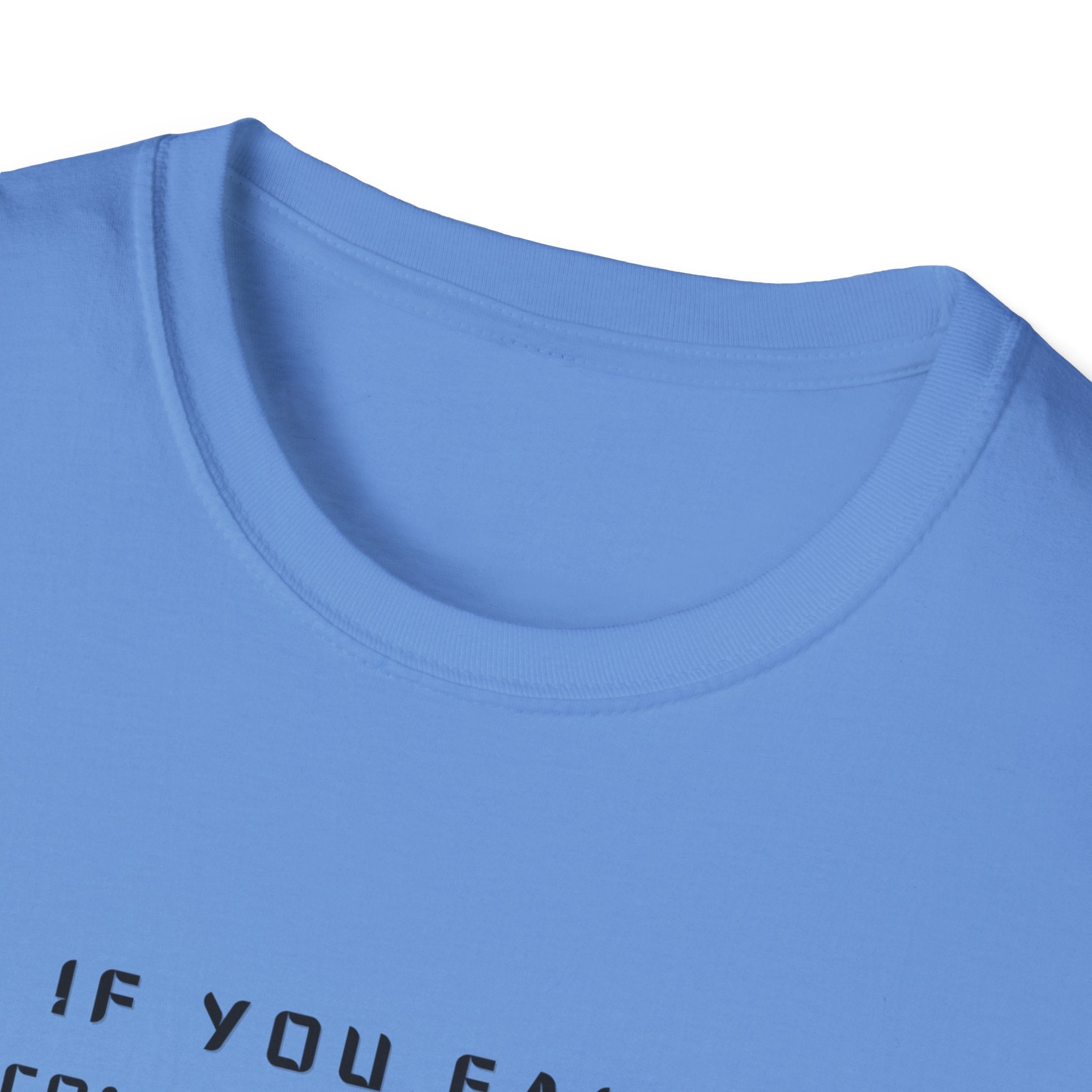 If You Fail Congratulations T-Shirt | Minimalist Motivational Text Tee