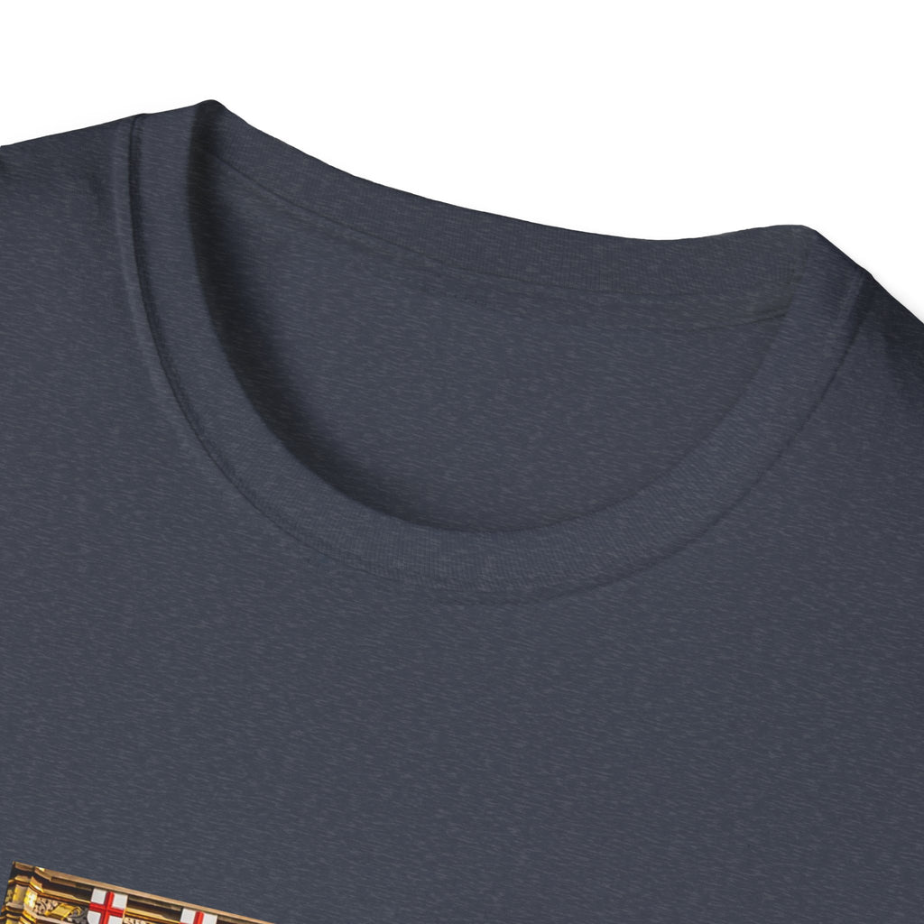 Big Ben Clock Face T-Shirt | London Landmark, Vintage Clock Illustration