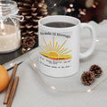 You Made It Through the 10 Darkest Weeks of the Year Mug — Motivational Winter Survival Coffee Cup (11oz, 15oz)