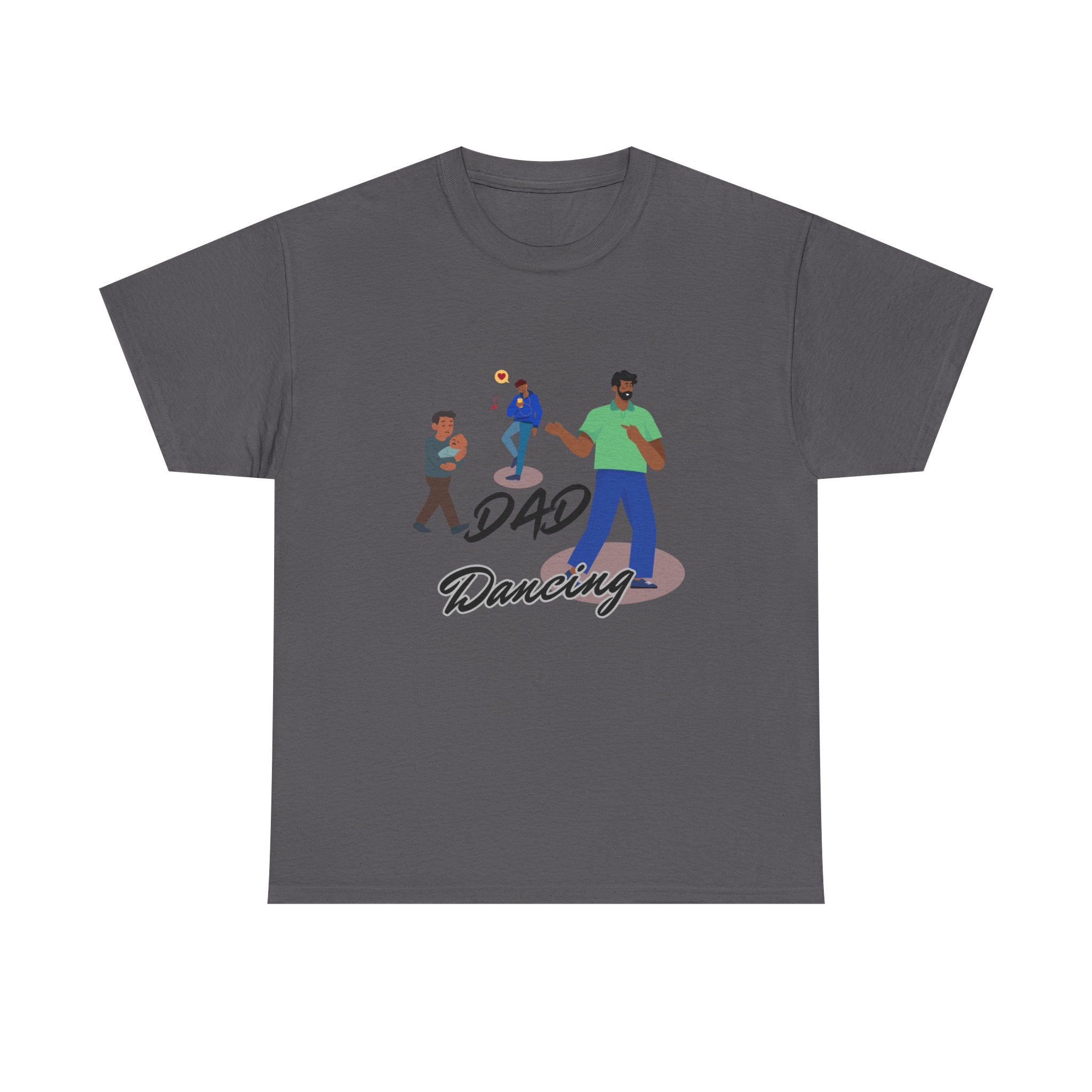 Dad Dancing Tee | Dancing Fathers Illustration, Family Dance Shirt