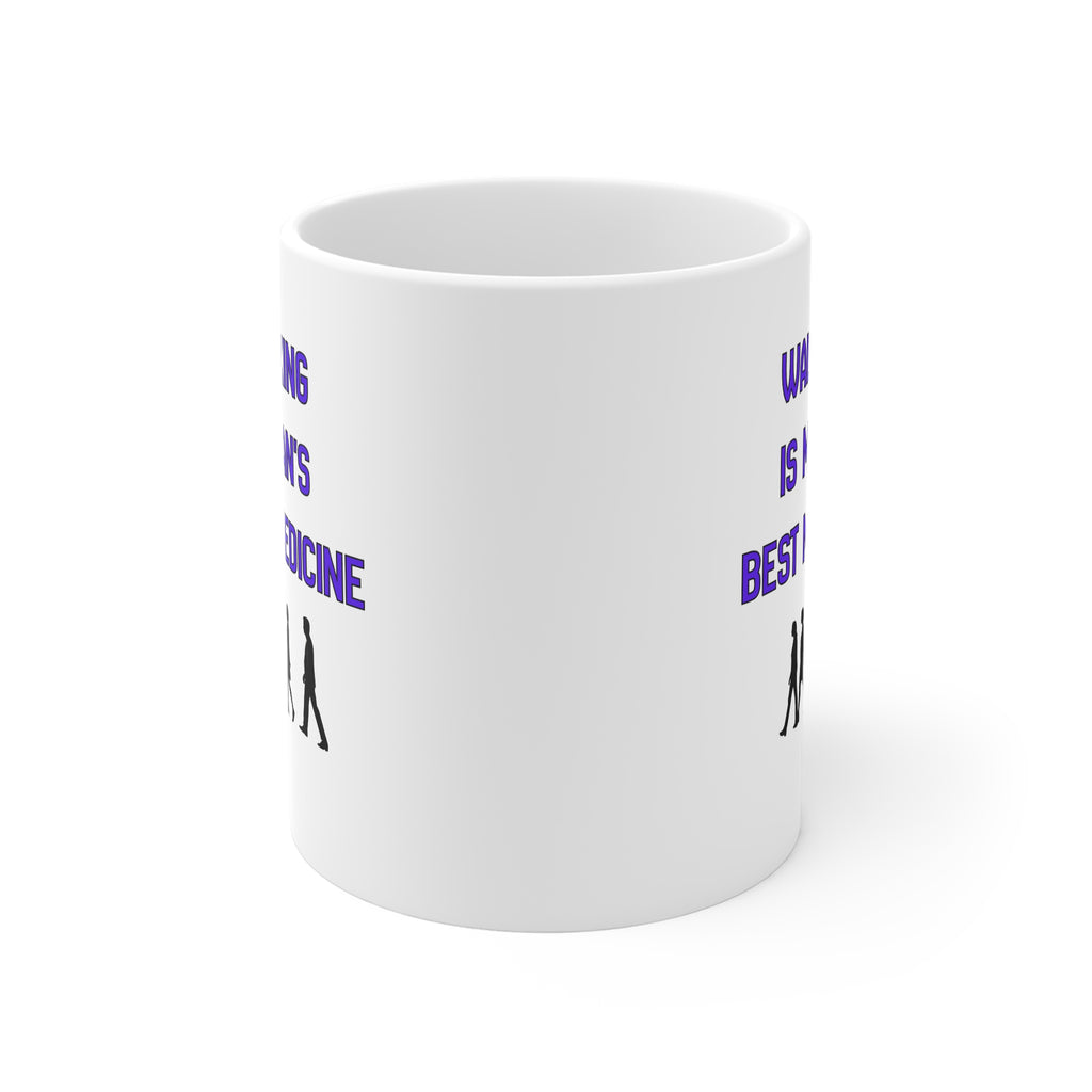 Walking is Mans best medicine | Hippocrates Quote  Mug