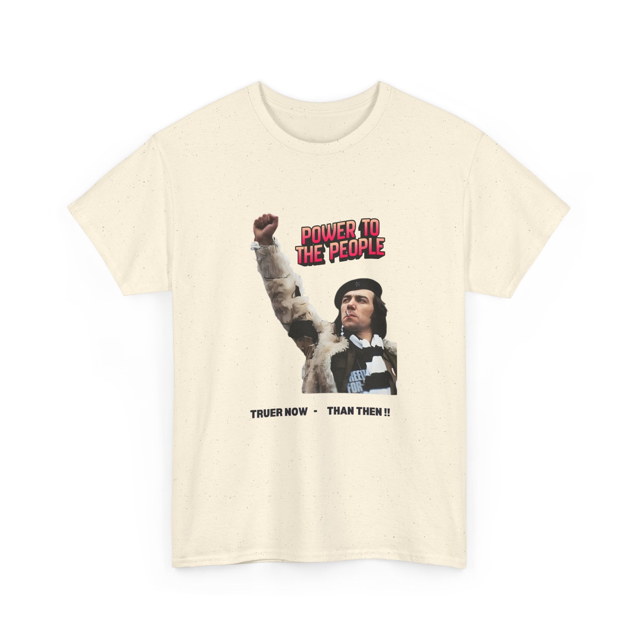 Power to the People T-Shirt | Raised Fist Protest Graphic