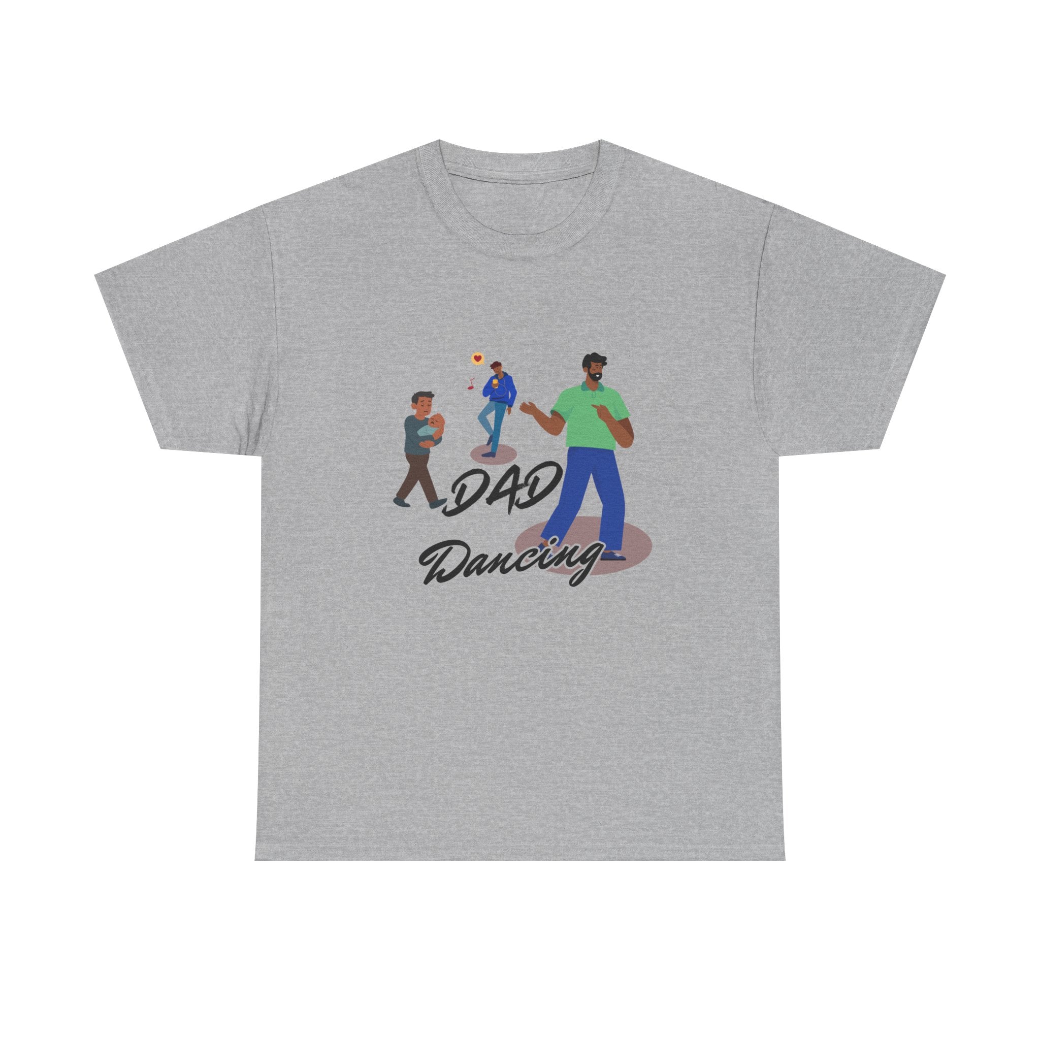 Dad Dancing Tee | Dancing Fathers Illustration, Family Dance Shirt