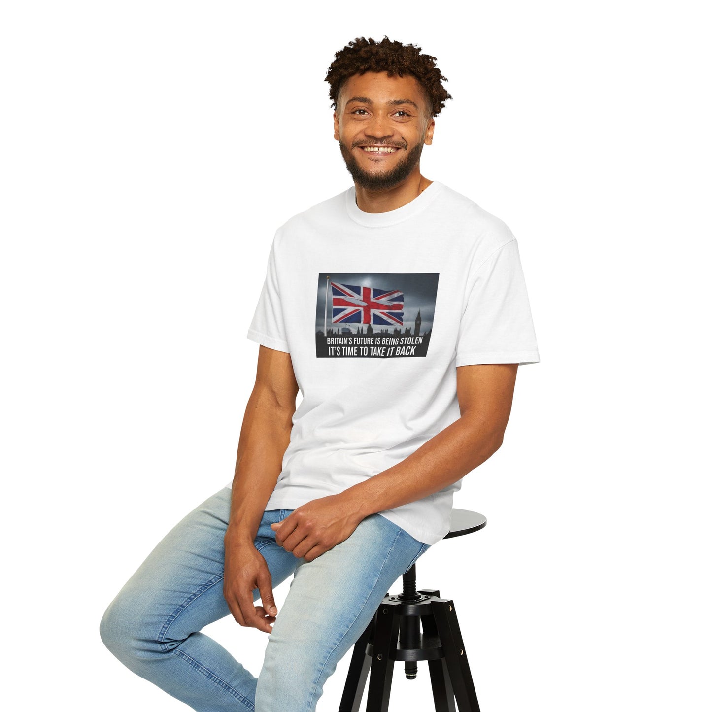 Time to get our country back, Patriotic Unisex T-Shirt - Britain’s Future Design, Casual Wear, Gift for Activists, Statement Shirt, Independence Day Tee