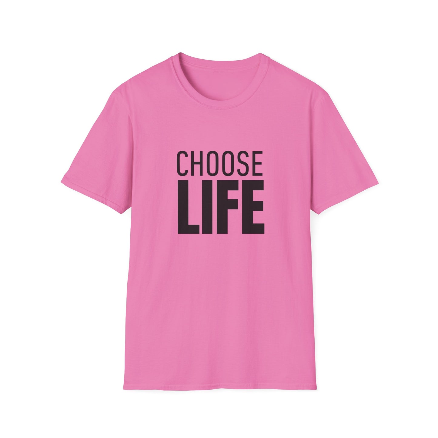 Choose Life George Micheal inspired -Unisex T-Shirt - Inspirational Fashion, Everyday Wear, Casual Gift, Motivational Quote, Gift for All Occasions