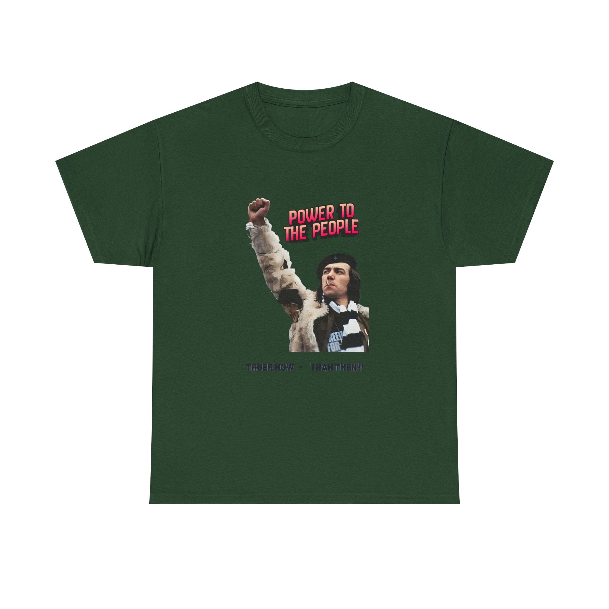 Power to the People T-Shirt | Raised Fist Protest Graphic