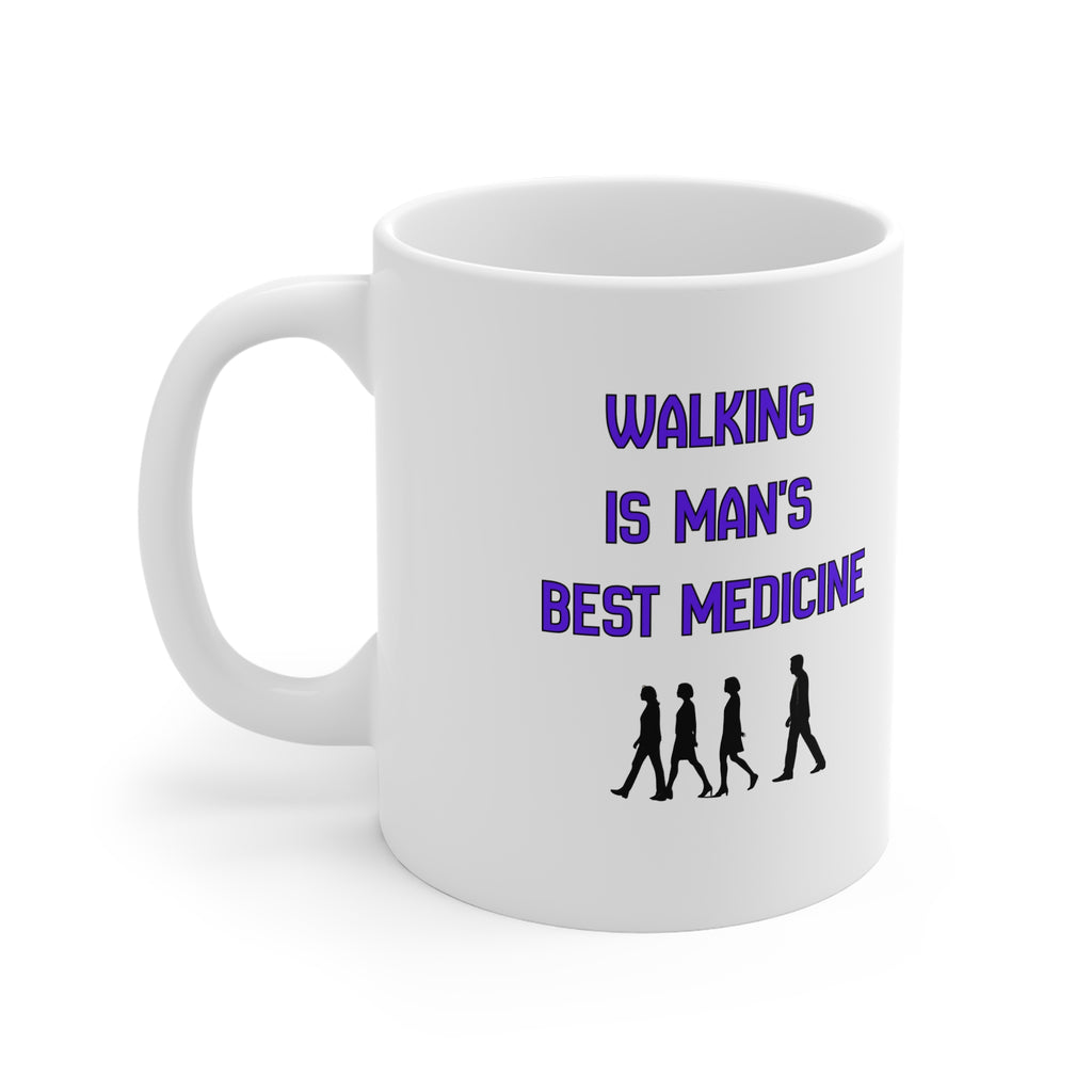 Walking is Mans best medicine | Hippocrates Quote  Mug