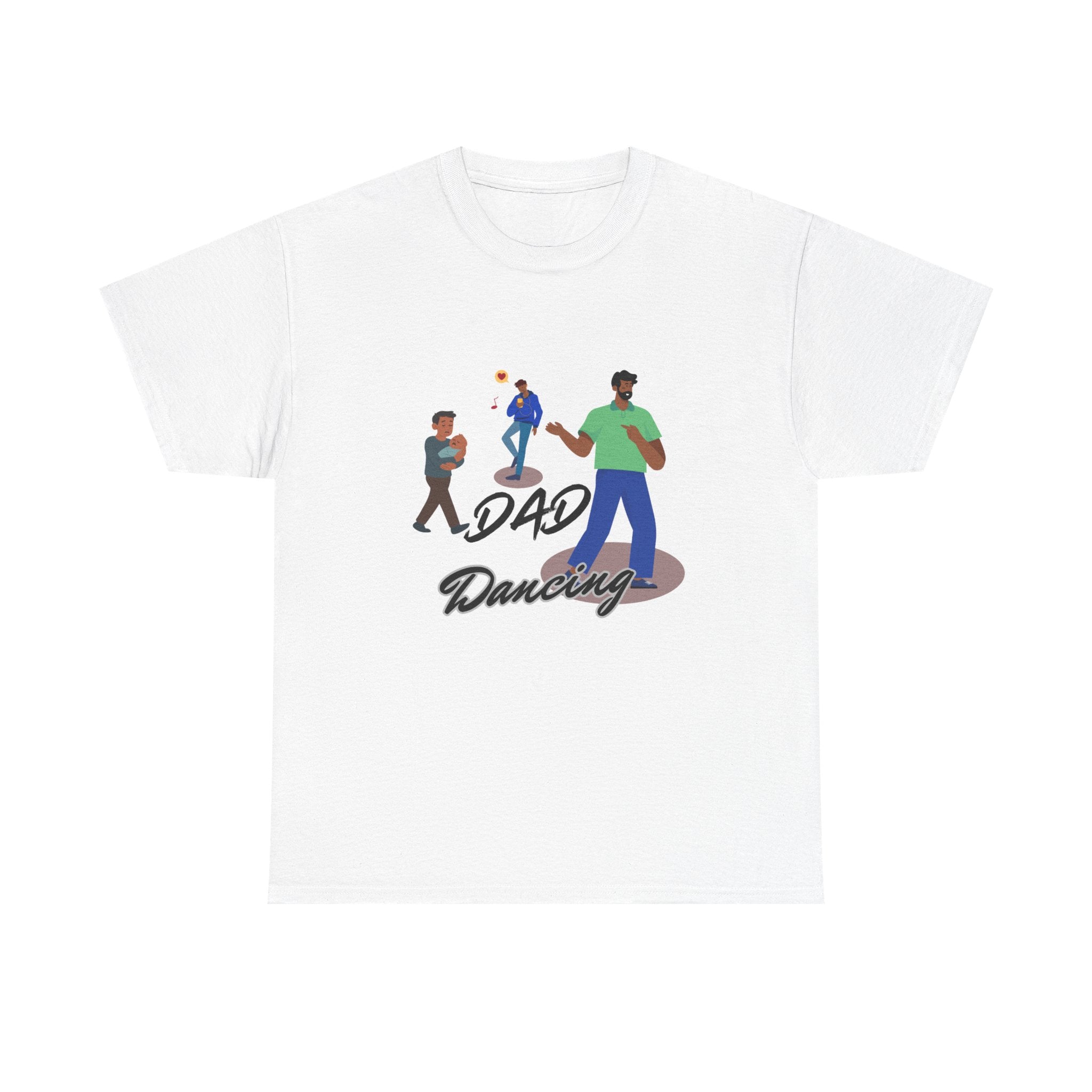 Dad Dancing Tee | Dancing Fathers Illustration, Family Dance Shirt