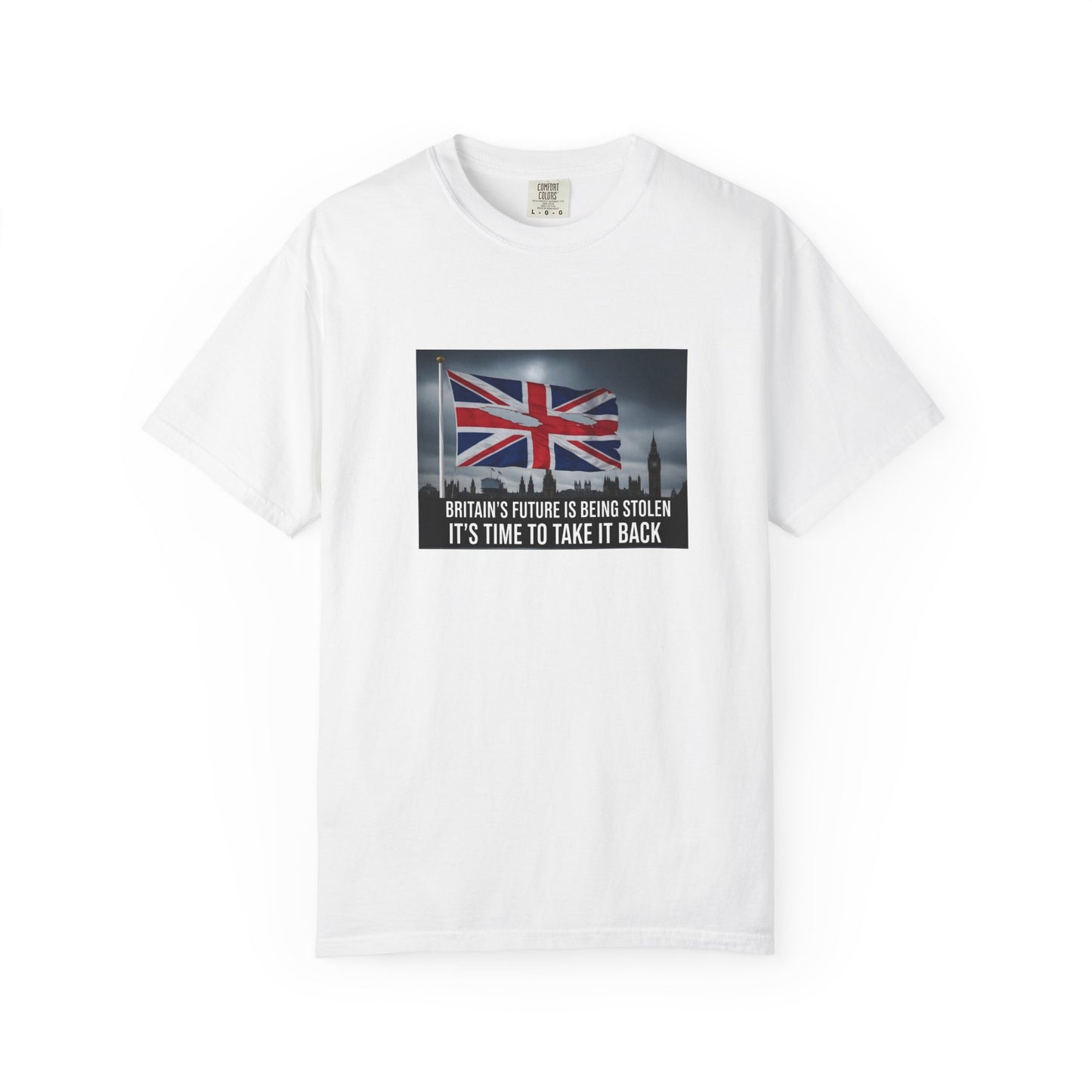 Time to get our country back, Patriotic Unisex T-Shirt - Britain’s Future Design, Casual Wear, Gift for Activists, Statement Shirt, Independence Day Tee