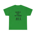 Hippocrates 'Walking Is Man's Best Medicine' T-Shirt — Fitness & Wellness Graphic Tee